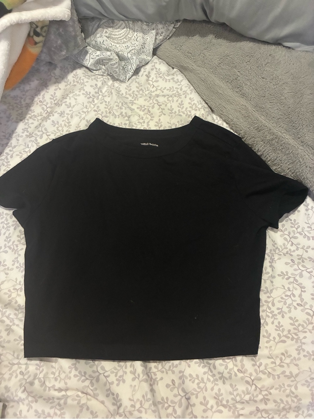 Women’s Black Short Sleeve Top